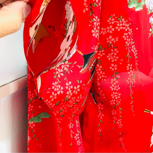 Japanese Print KIMONO - Wearable Art! - Picture 6 of 16